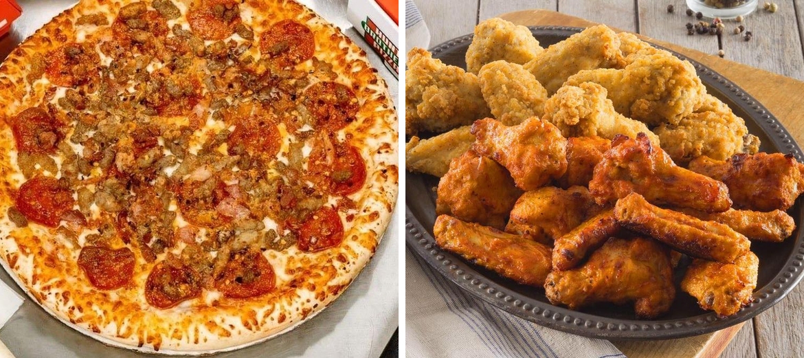 Hunt Brothers pizza
