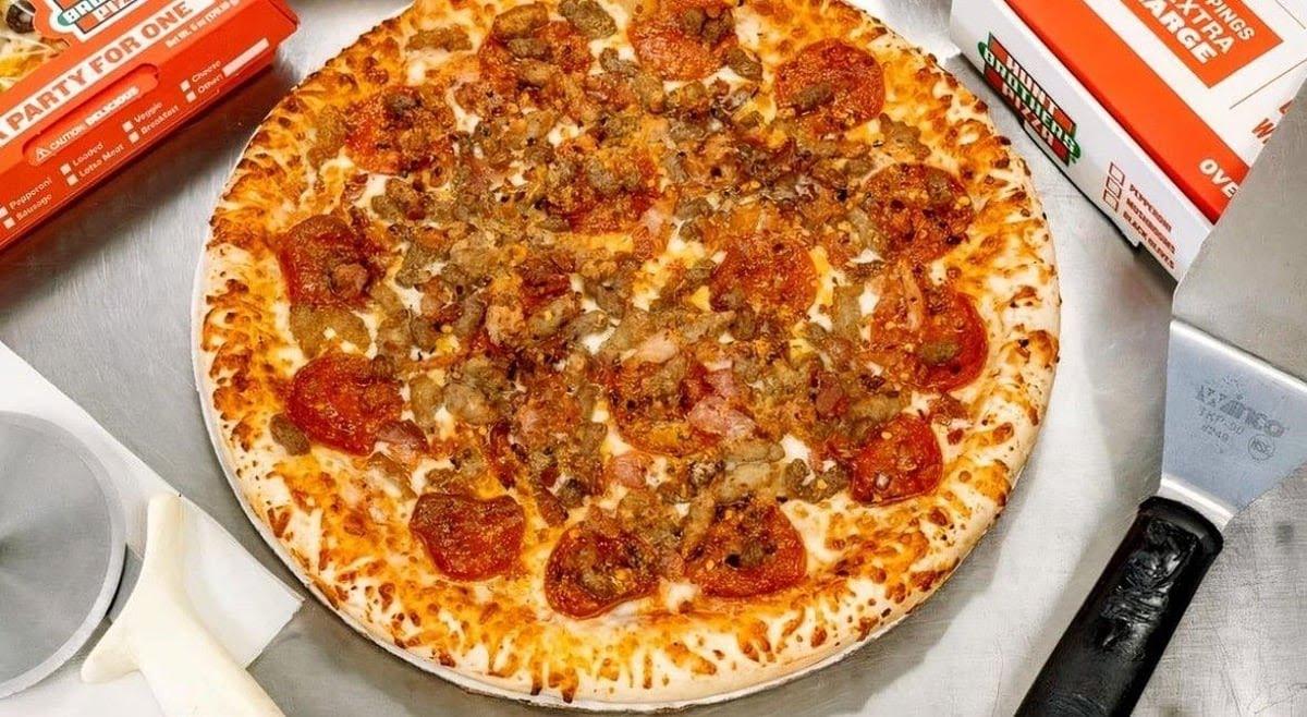 Hunt Brothers pizza